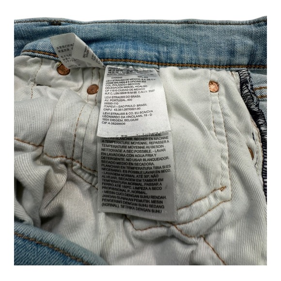 Levi's 541 Athletic Fit Men's Jeans W38 L32 Light Wash Denim‎ Blue - Picture 6 of 12